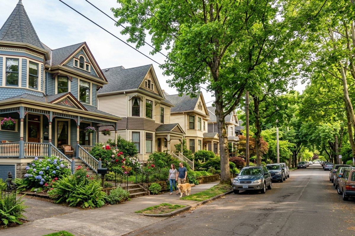 Portland Oregon neighborhood - Alphabet District