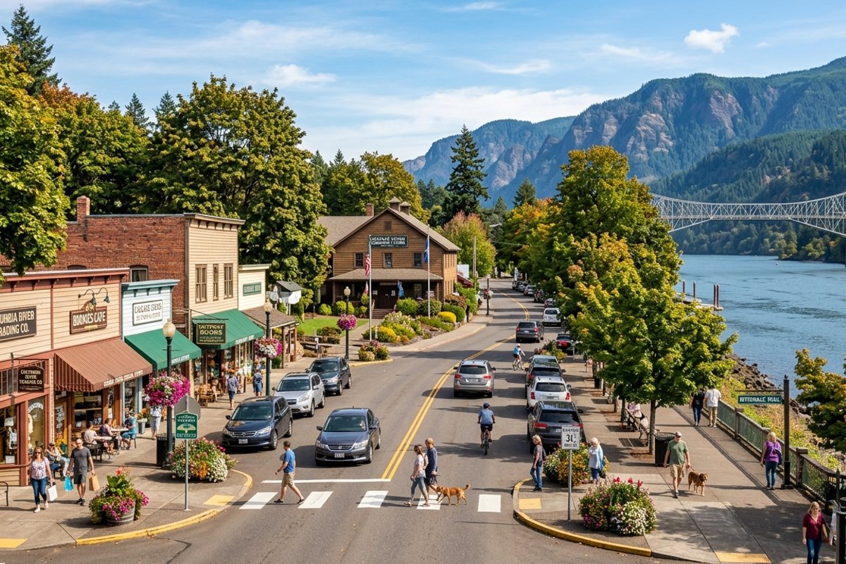Downtown Cascade Locks real estate - Bridgetown Home Buyers