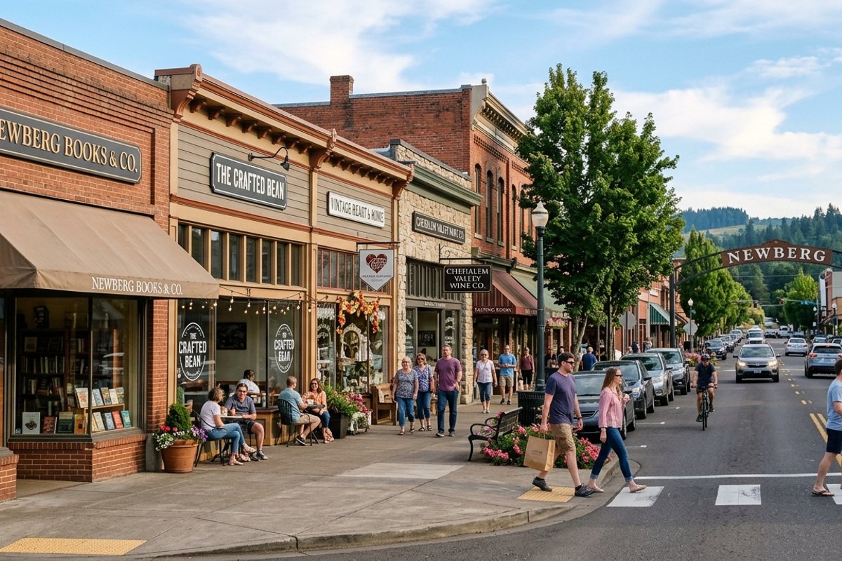 downtown-newberg real estate - Bridgetown Home Buyers