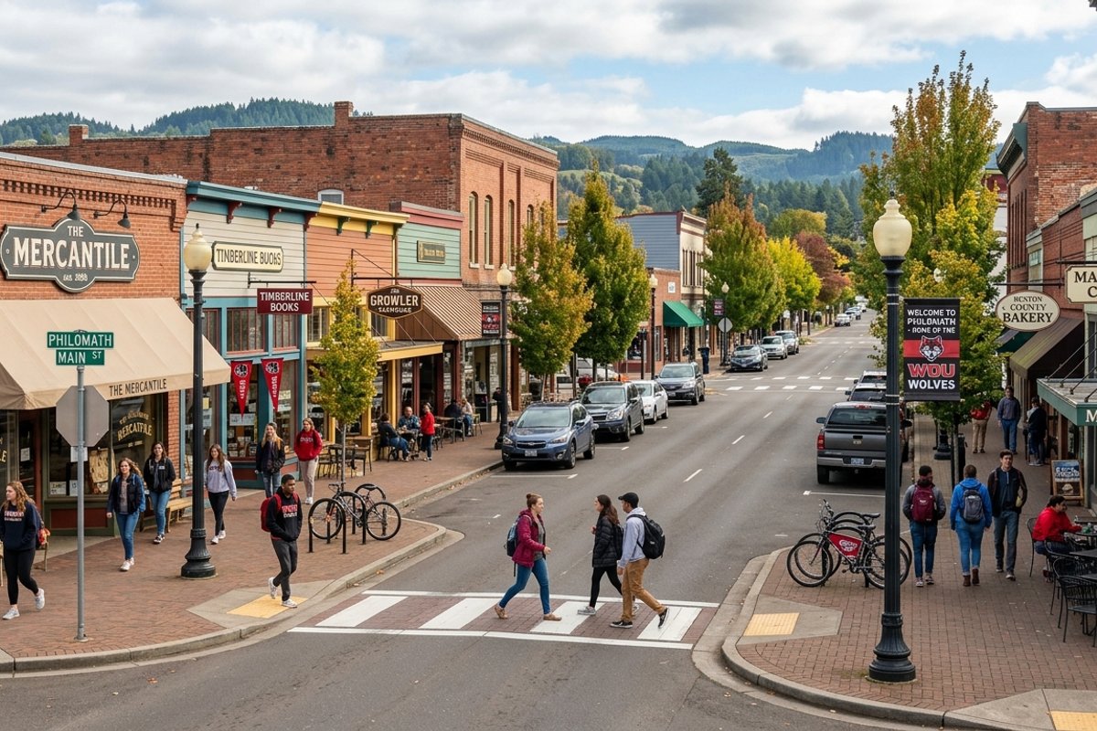 College Town Center Philomath Oregon real estate