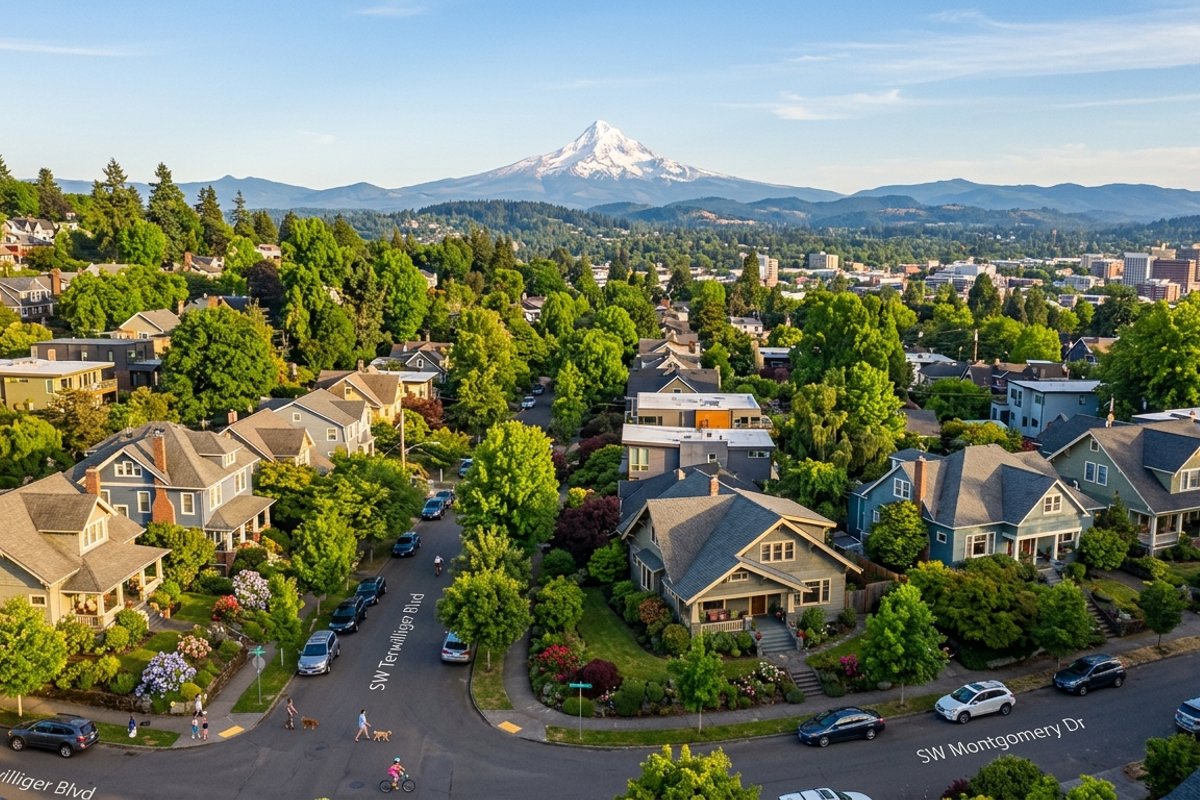 Southwest Portland neighborhoods - luxury homes modern urban living